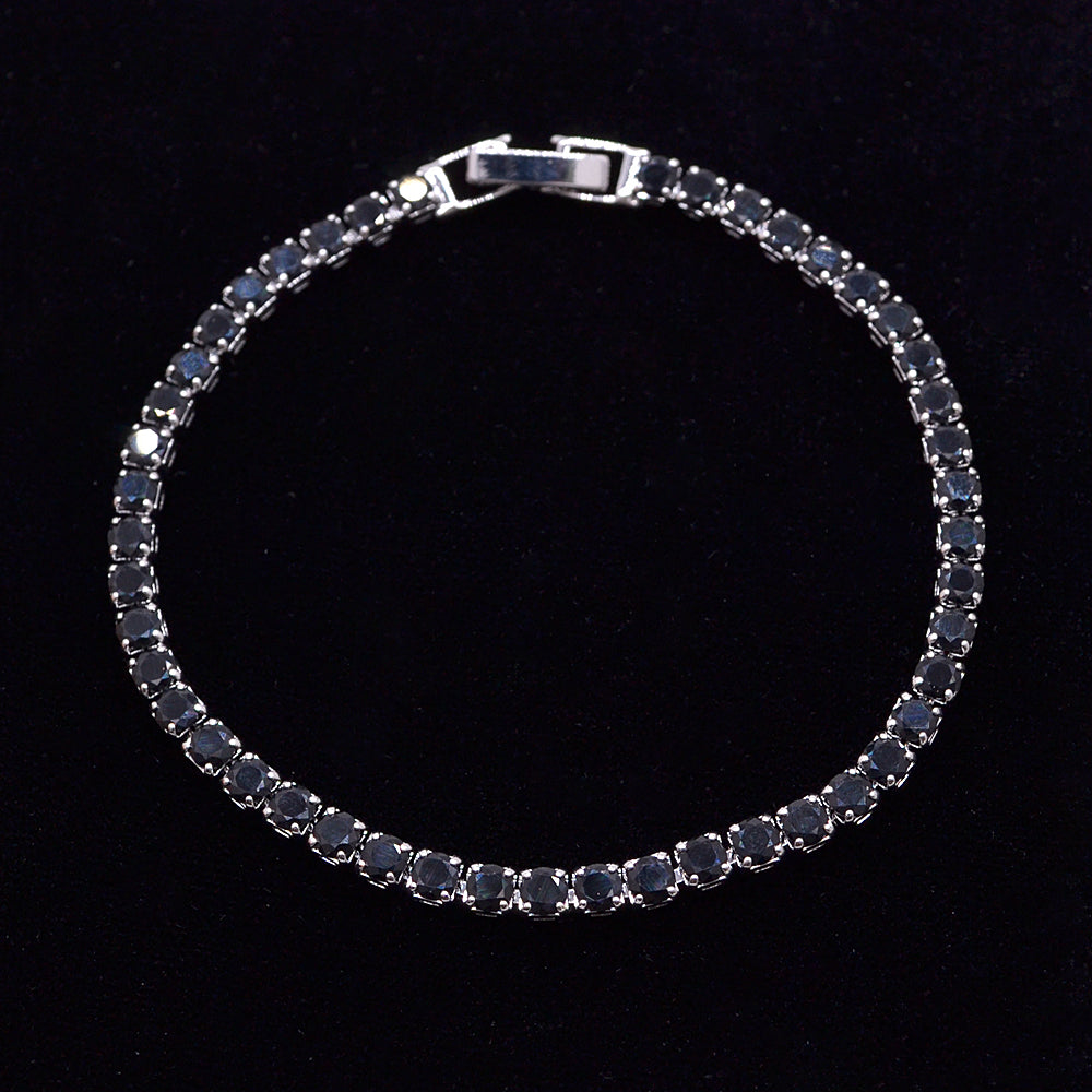 Wholesale Gold Plated Women Clear Zircon CZ Fashion Tennis Bracelet Jewelry